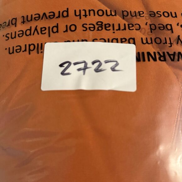 Men's XL-Nike Sportswear Tech Oversized Zip Puffer Down Warm Jacket Orange - Picture 6 of 6